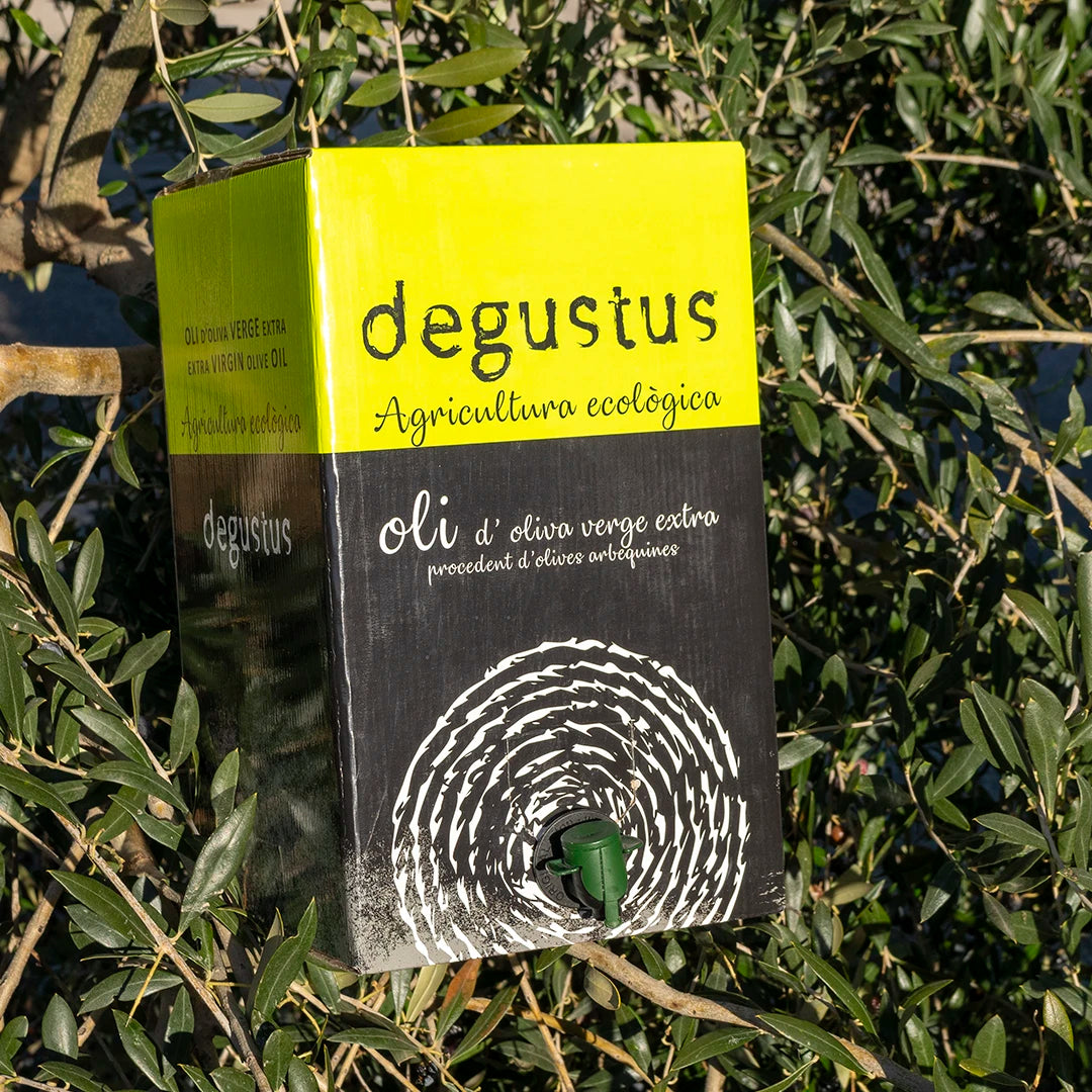 Öl im Karton, 10 Liter. Bio-Verkostung