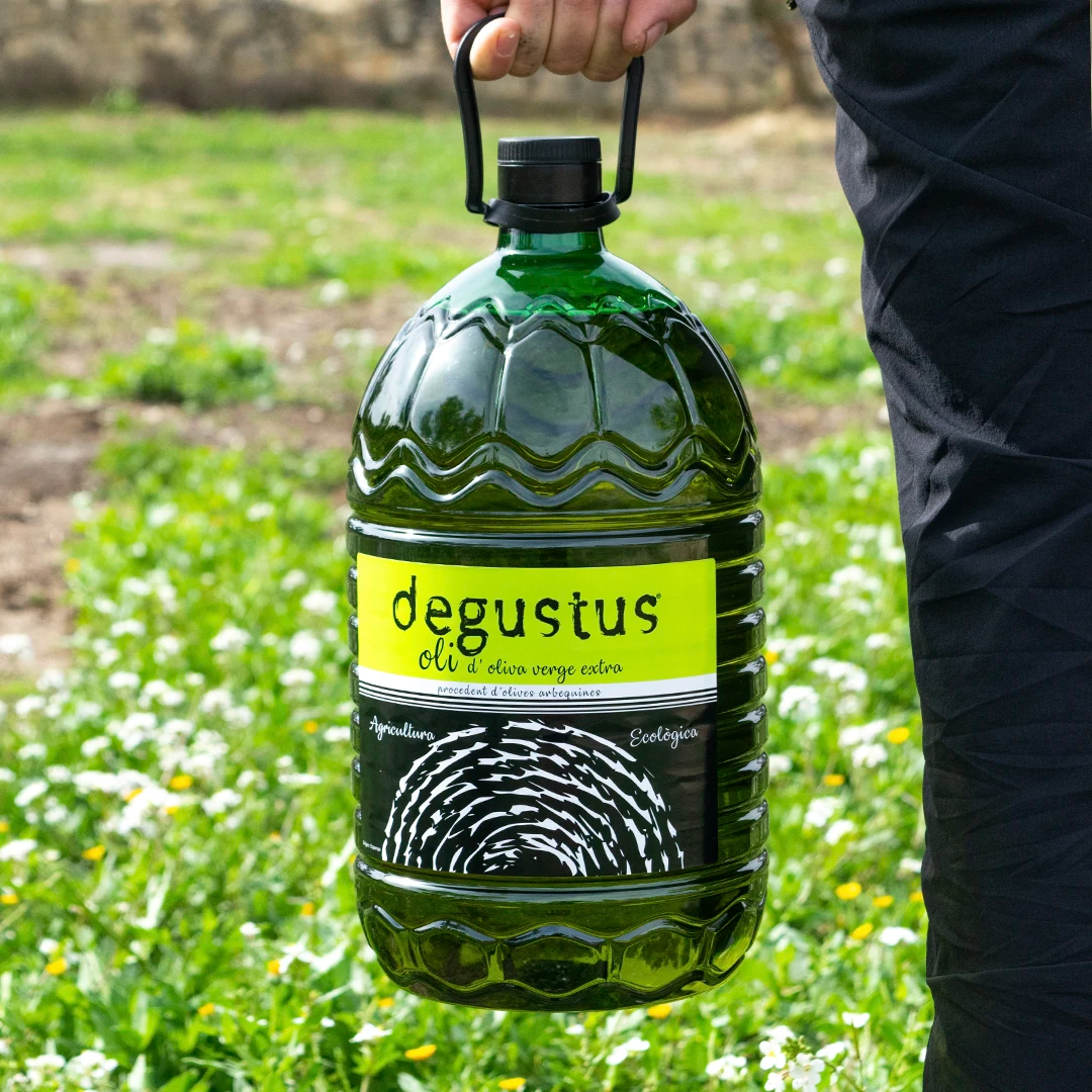 Degustus Bio-Olivenöl. Natives Olivenöl im 5 l Gebinde.