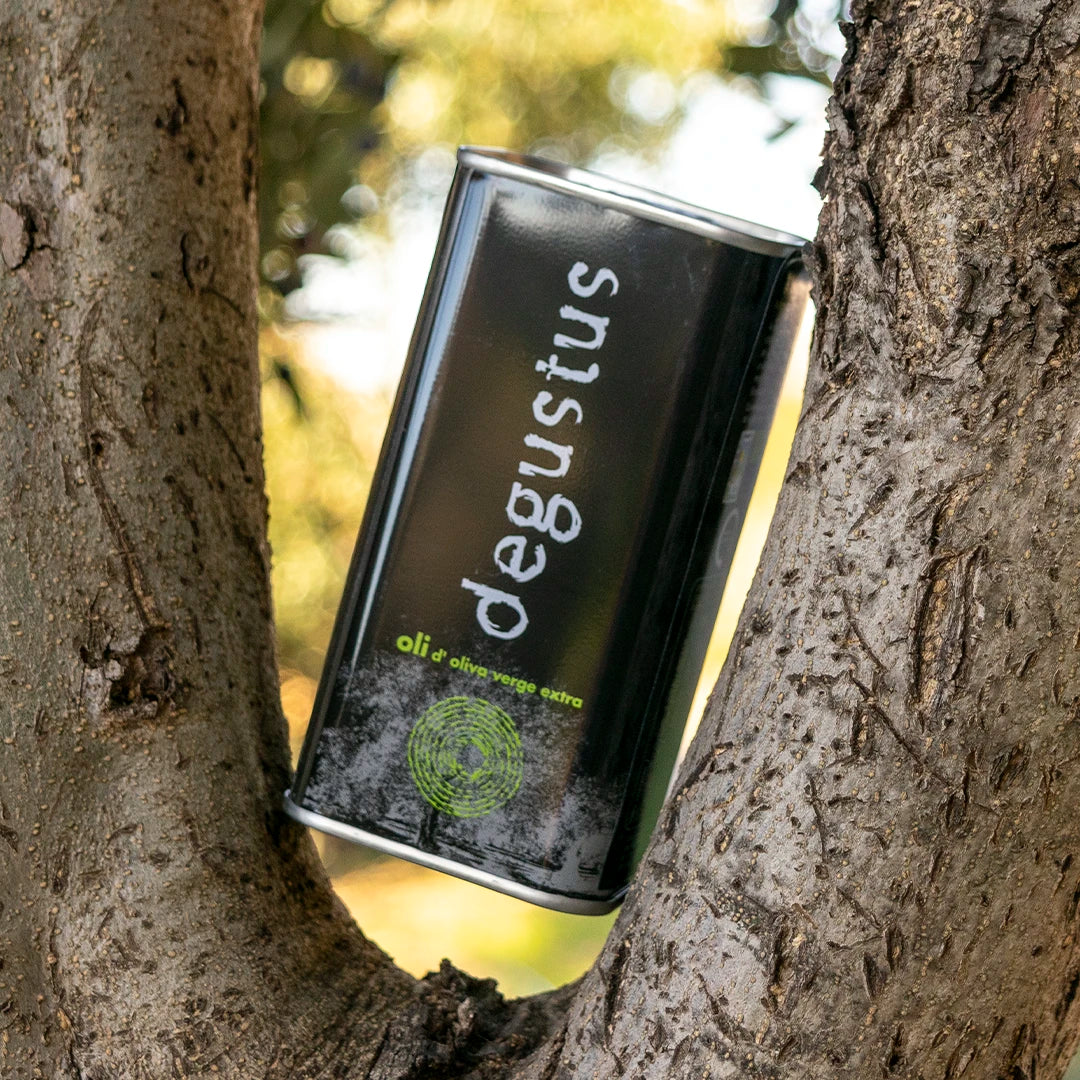 Oli verge extra Llauna 1/4l. -Ecològic Degustus