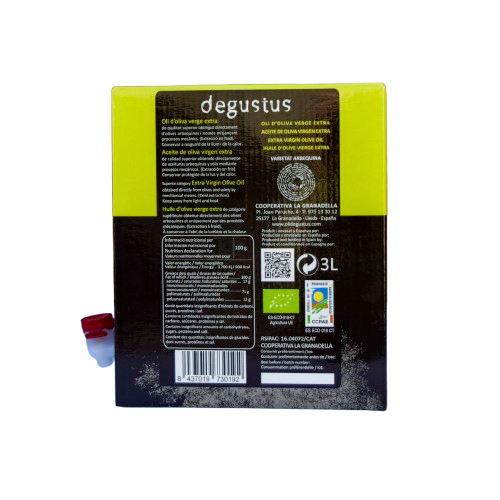 Oli In Box 3 LIT. Degustus Ecològic