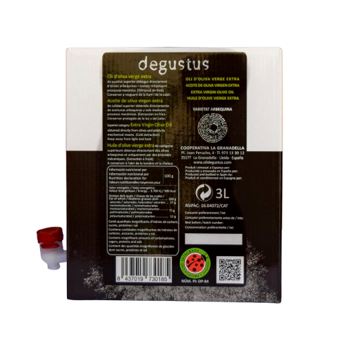 Oil In Box 3 LIT. Tastes