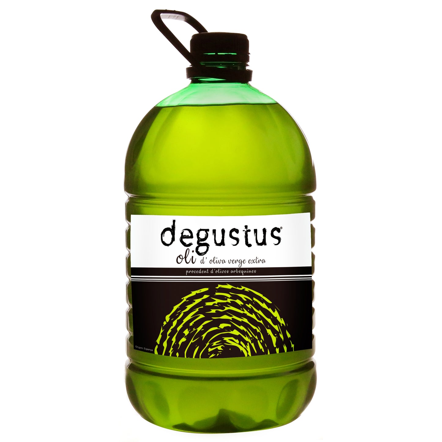 Extra virgin oil large bottle 5l. Degustus