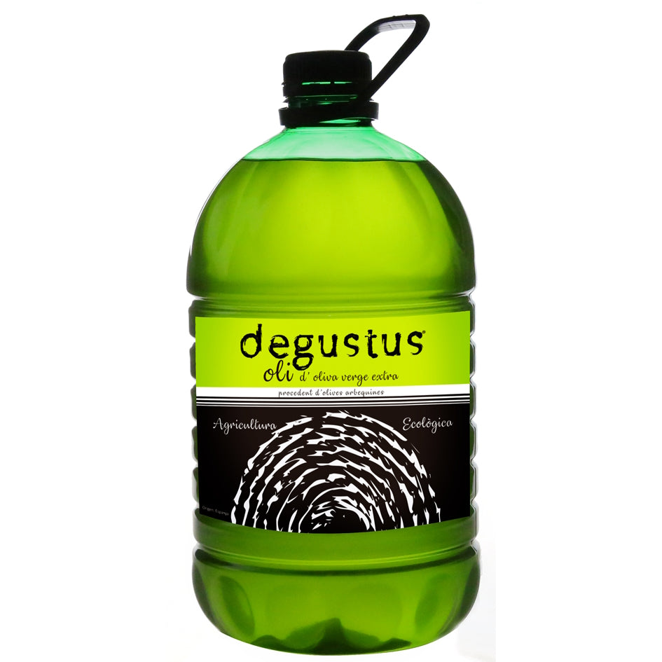 Oli verge extra garrafa 5l. Ecològica Degustus