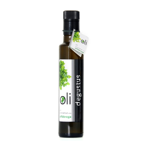 Basil flavoured oil 250 ml Cooperativa la Granadella