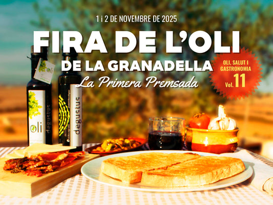 La Primera Premsada de la Granadella obre les fires de l’oli de Catalunya amb l’eix de l’oli d’oliva verge extra i la salut