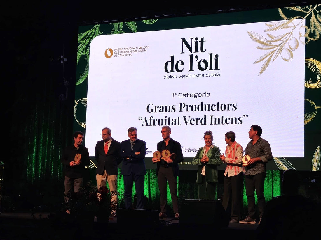 Degustus Selecció Especial, reconegut com un dels millors olis d’oliva verge extra afruitat verd intens de Catalunya