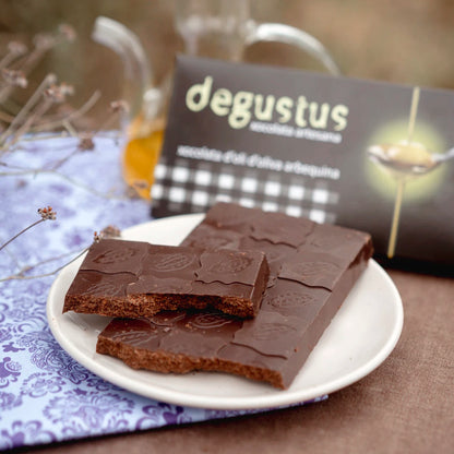 Olivenöl-Schokolade