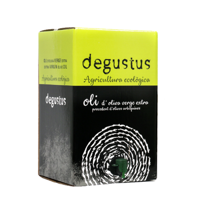 Öl im Karton, 10 Liter. Bio-Verkostung