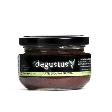 Degustus schwarze Olivenpaste scharf