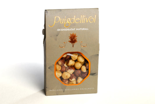 Dehydrated hazelnuts