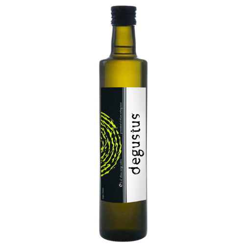 Degustus Natives Olivenöl Extra im großen Flasche zu 0,25l