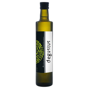 Degustus Natives Olivenöl Extra im großen Flasche zu 0,75l